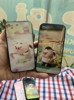 Ốp lưng iPhone 4 heo dễ thương