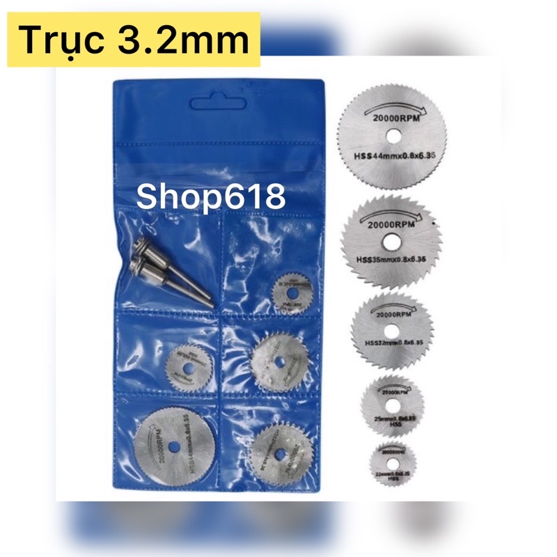 [ BỘ 7 MÓN LƯỠI CẮT DÙNG CHO MÁY KHOAN ] dùng để cắt gỗ, inox, thủy tinh,Biến máy khoan thành máy cắt - máy cưa mini