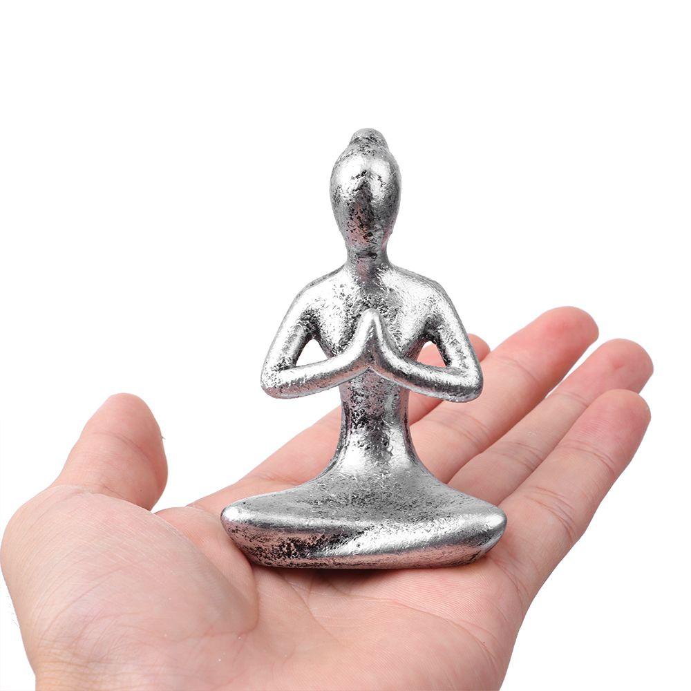 Tượng Hình Người Tập Yoga Dùng Để Trang Trí Bàn|Phụ Kiện Trang Trí Nhà Cửa Màu Sắc Bắt Mắt Độc Đáo