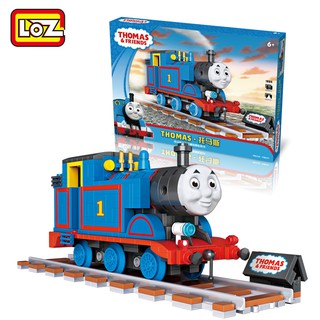 Đồ chơi lắp ráp tàu hỏa Thomas Loz Mini