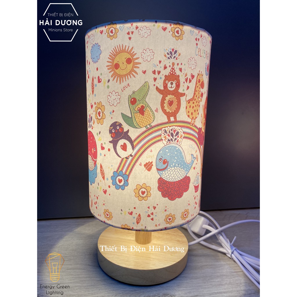 Đèn Bàn Trang Trí Siêu Dễ Thương Dành Cho Bé DB-616 3 Mẫu - Đã Bao Gồm Bóng - Energy Green Lighting