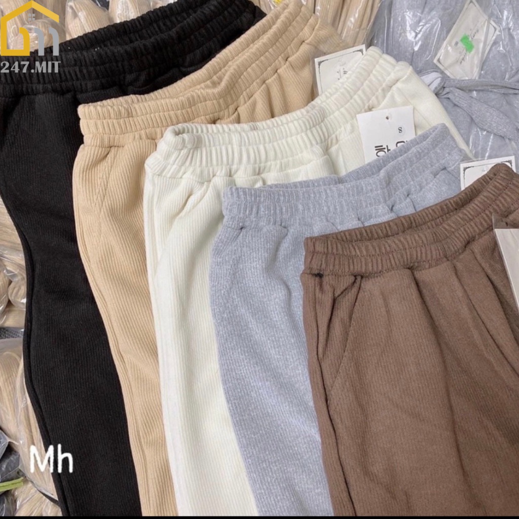 Quần jogger nữ Teenager có logo đầu trâu, hàng loại 1 chất đẹp, mã 2434