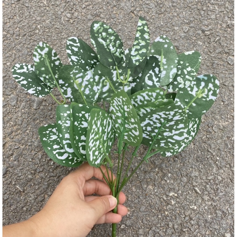 Cây Lá Nhựa nhiều mẫu, cành lá trang trí gốc cây, chậu cây, tường cỏ, cắm điểm hoa handmade