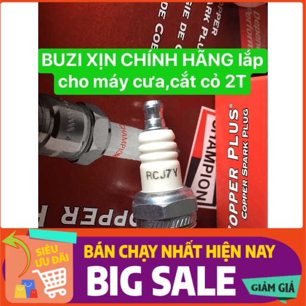 Bugi xịn chapion RCJ7Y chính hãng.giúp máy dễ nổ hơn đánh lửa tốt hơn những loại rẻ hơn