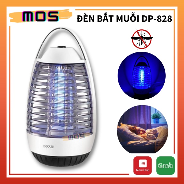[Bh 1 đổi 1 ] Đèn bắt diệt muỗi và côn trùng DP-828 cổng sạc usb Mos Shop