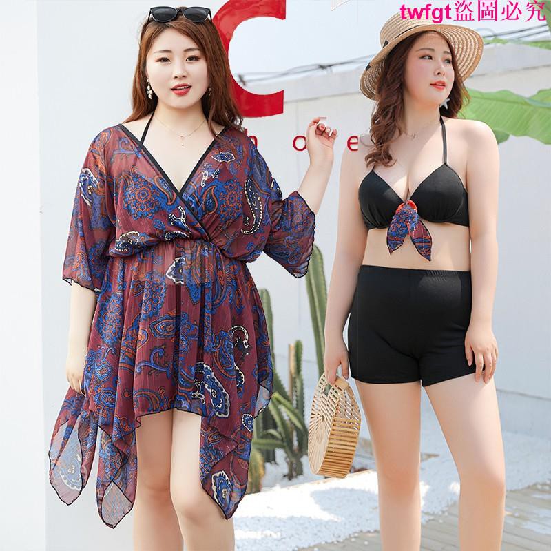 Bộ Đồ Tắm Ba Mảnh Dáng Rộng Cỡ Lớn 5xl 90 Kg 100kg | BigBuy360 - bigbuy360.vn