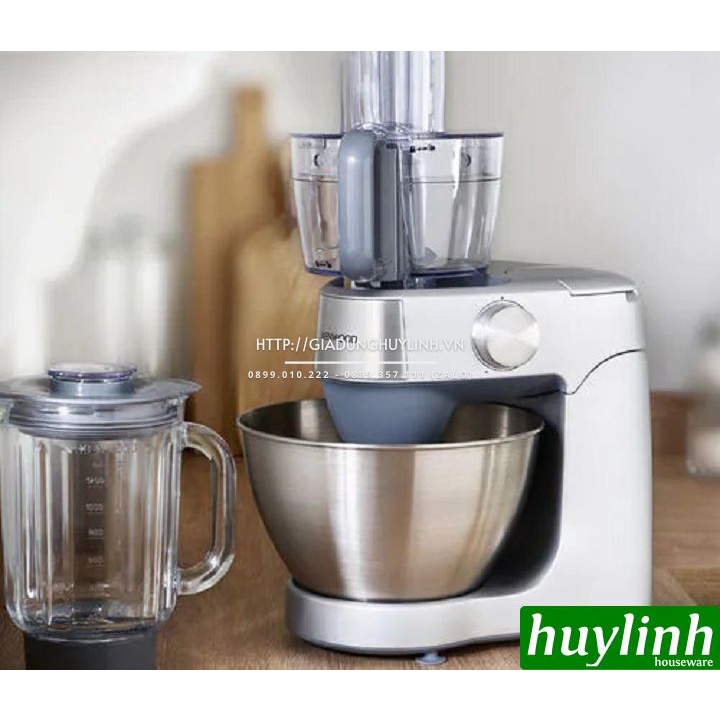 [Mã ELHAMS5 giảm 6% đơn 300K] Máy đánh trộn bột đa năng Kenwood Prospero Plus KHC29.H0SI - 4.3 lít - 1000W