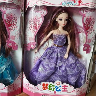 Búp bê khớp mắt  ngọc tóc dài