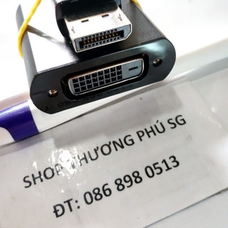 Cáp displayport ra dvi / chuẩn dvi-d dài 20cm