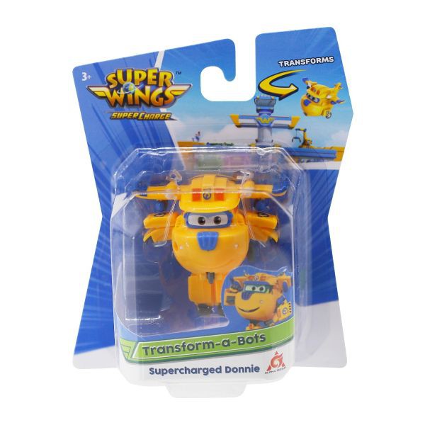 Đồ chơi mô hình SUPERWINGS Đồ chơi Robot Biến Hình Cỡ Nhỏ Donnie siêu cấp YW740042