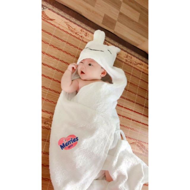 Khăn tắm hình thỏ Merries