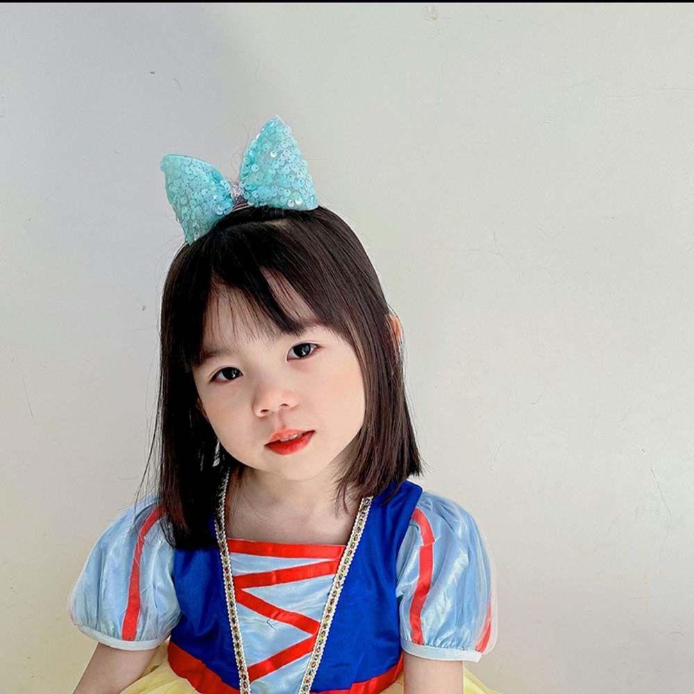 Kẹp tóc đính nơ kim sa thời trang ấn tượng cho nữ