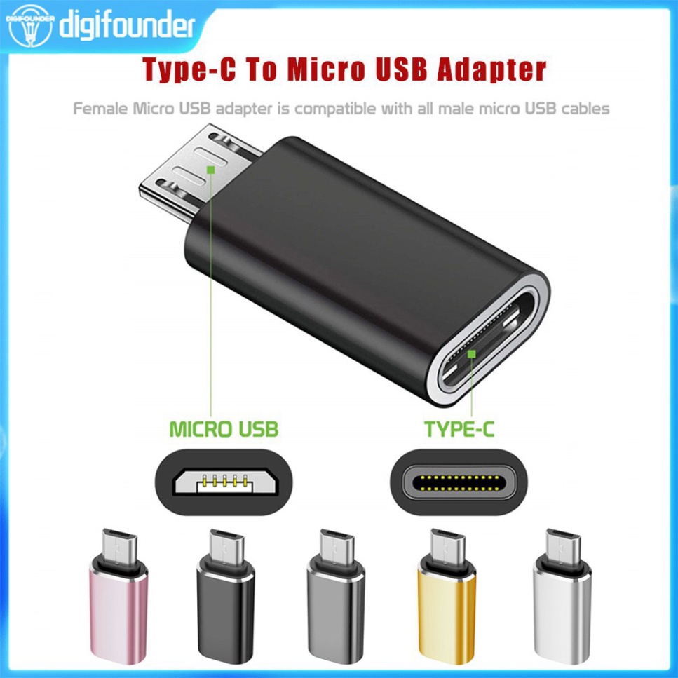 DH Đầu chuyển đổi cổng Type-C sang Micro USB cho thiết bị Android 8 YC39 | BigBuy360 - bigbuy360.vn