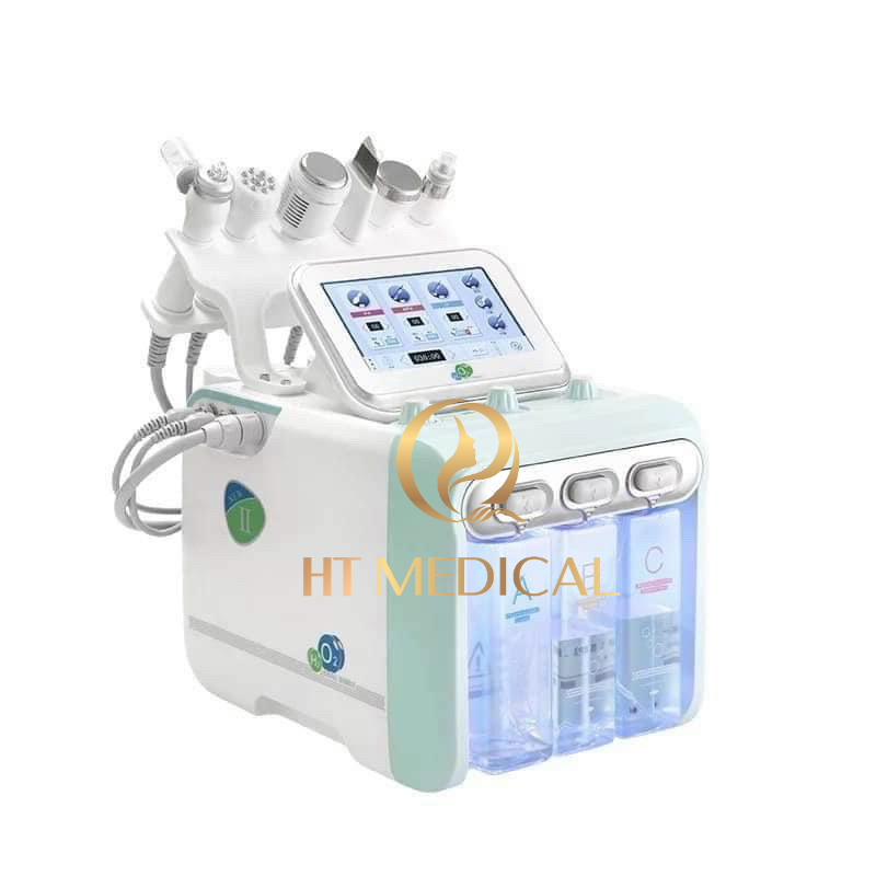 Máy Aqua Super H2O2- 6in1, Máy Chăm Sóc Da Chuyên Sâu AQUA H202 Hàng Loại 1/ có bảo hành