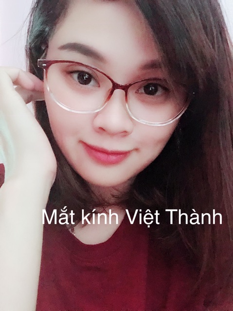 ❌ hình thật ❌Gọng kính dẻo bầu mảnh 2018 lắp được cận gọng kính teen