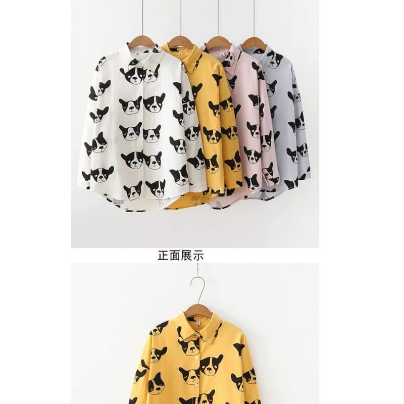 áo sơ mi hoạt hình dễ thương