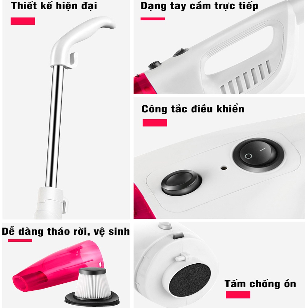 Máy Hút Bụi Gia Đình, Máy Hút Bụi Cầm Tay Mini, Máy Hút Bụi Gia Đình Công Suất Lớn