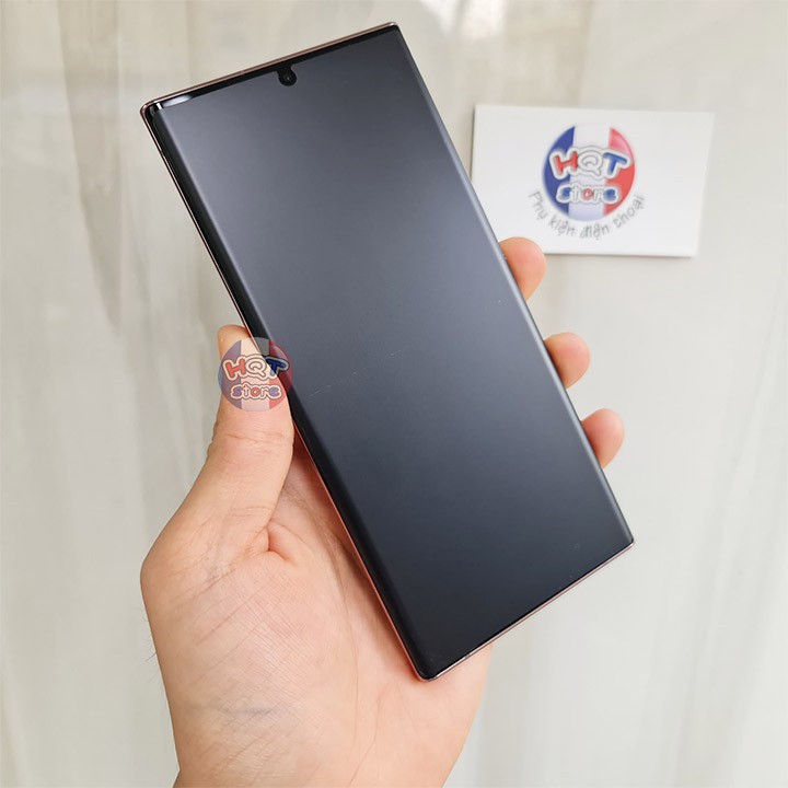 Dán PPF AG chống vân tay full màn hình cho Note 20 Ultra / Note 20 vân tay siêu nhạy