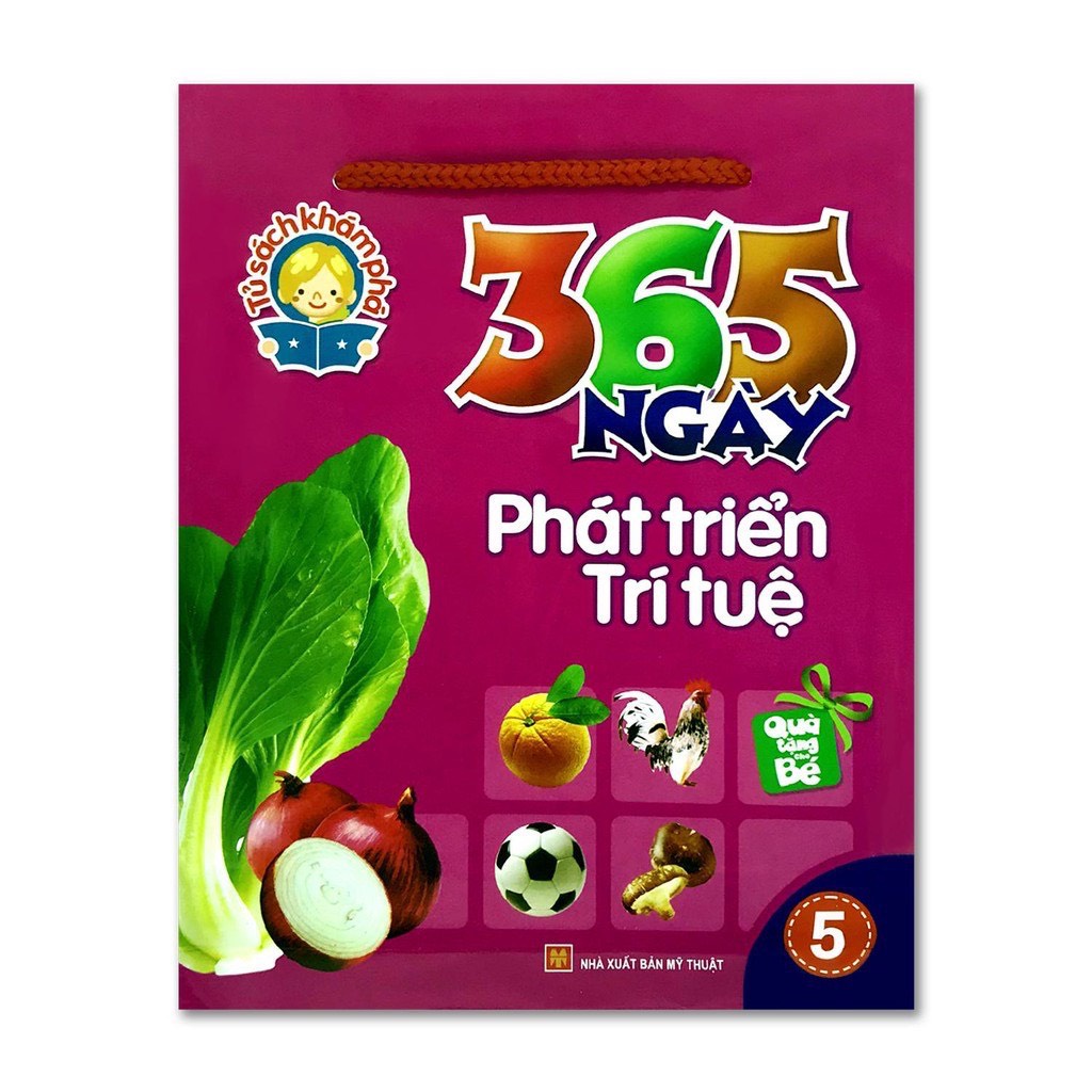 Sách - Combo 365 Ngày Phát Triển Trí Tuệ (5 Túi)