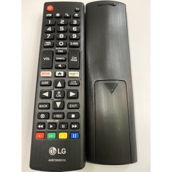 remote điều khiển tivi LG smart ngắn mã 5315 có tem mã vạch