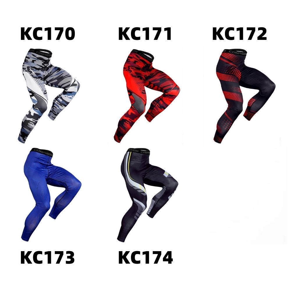 Quần legging thể thao thấm hút mồ hôi nhanh dành cho nam