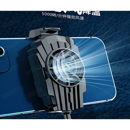 Quạt tản nhiệt điện thoại chuyên game G6 chơi game PUGB / COD / ML cao cấp công nghệ mới