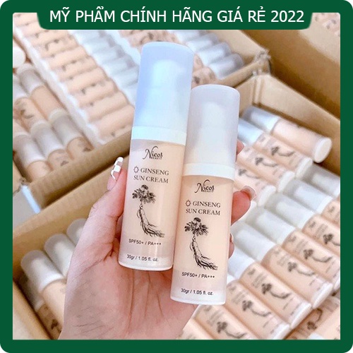 Kem Chống nắng Nicos Beauty Thanh Nhi