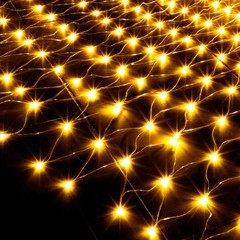 ĐÈN NHÁY LƯỚI QUẤN CÂY TRANG TRÍ 2x2m 3x3m NHÁY 8 CHẾ ĐỘ (HOT)