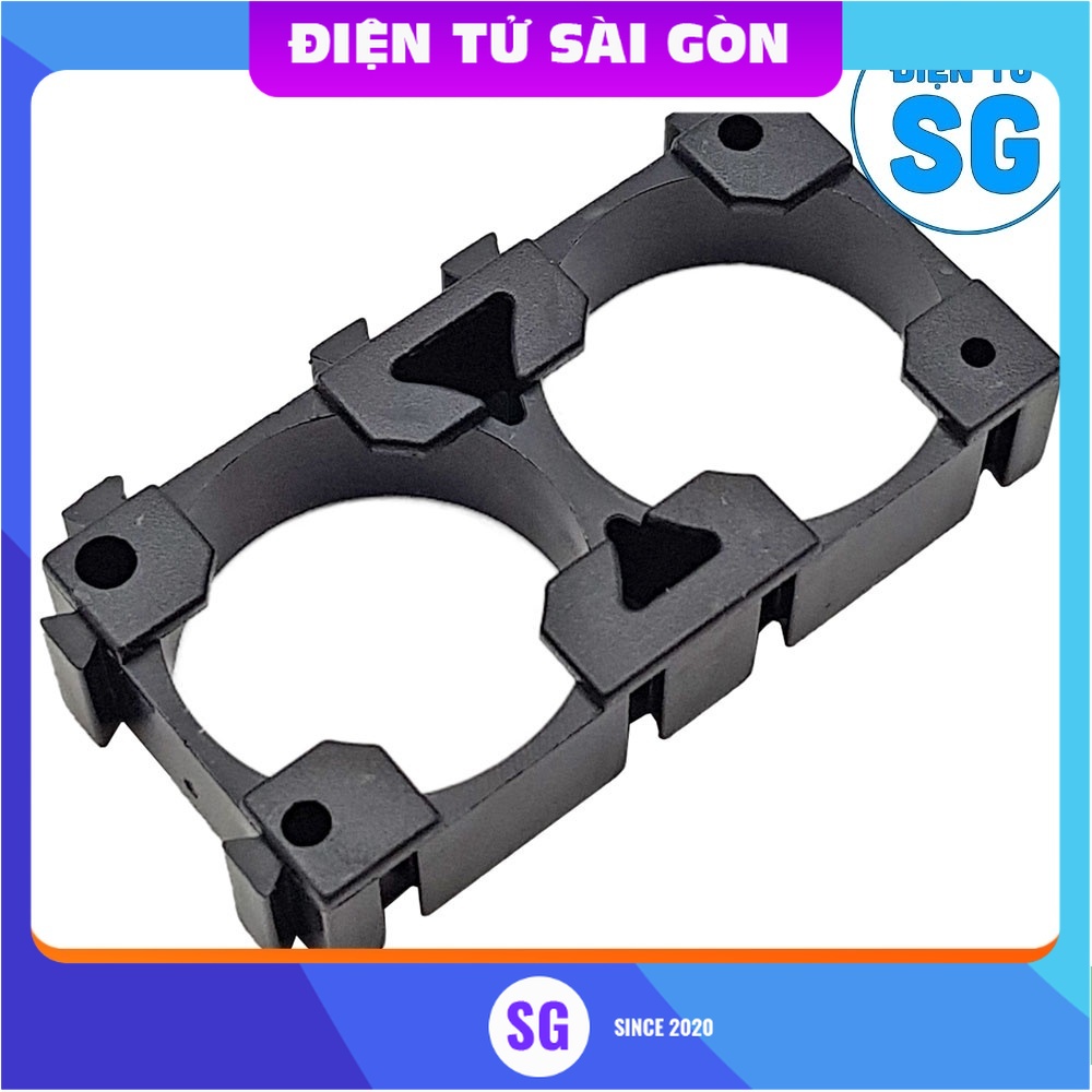 Đế giữ pin 18650 2 cell