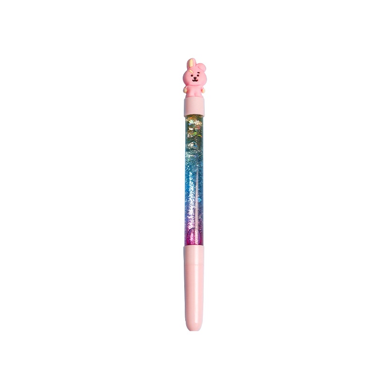 Bút gel Mực Đen Ngòi 0.5mm Hình BTS Hoạt Hình