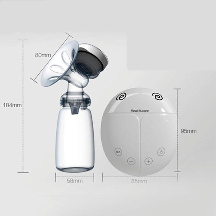 Máy hút sữa điện đôi Real Bubee ( Có chế độ massa kích sữa,điều chỉnh tăng giảm áp lực) giá rẻ