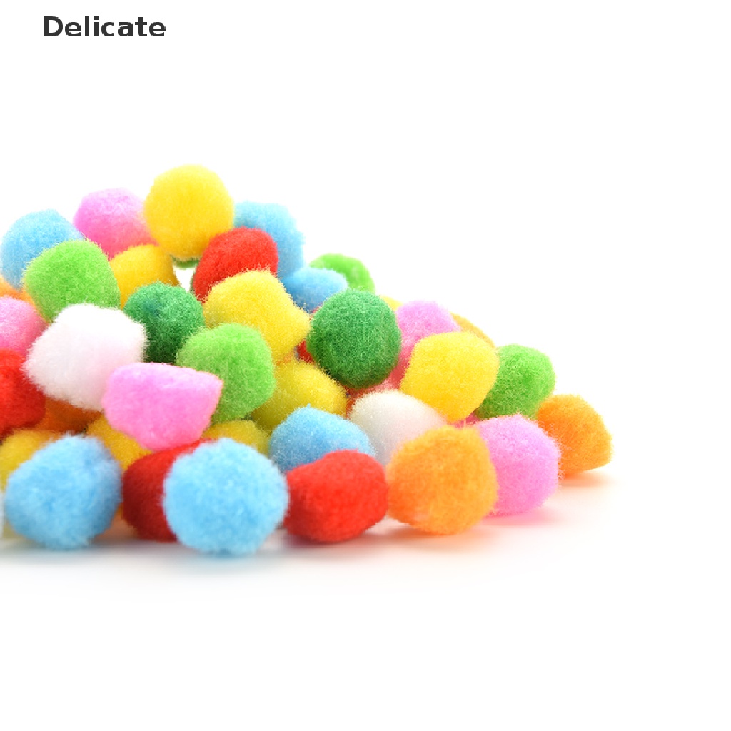 |Tinh Tế| 100 Cục Bông Mềm 10mm 20mm 30mm 40mm Làm Đồ Thủ Công