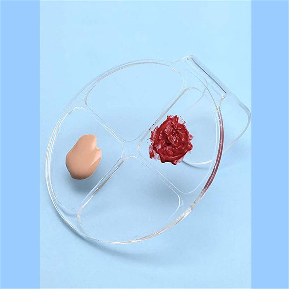 Dụng cụ pha màu trộn kem nền / màu sơn móng tay bằng acrylic tiện dụng