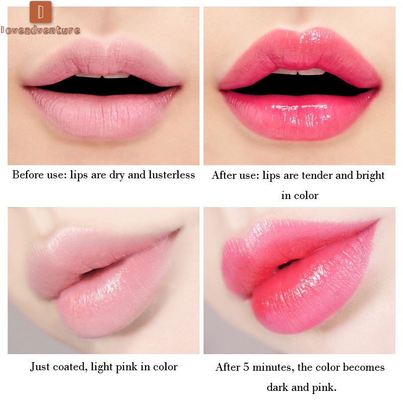 Aloe Vera Color Changing Lipstick Moisturizing Nature Lip Balm Long Lasting Nourish Lips Care Makeup