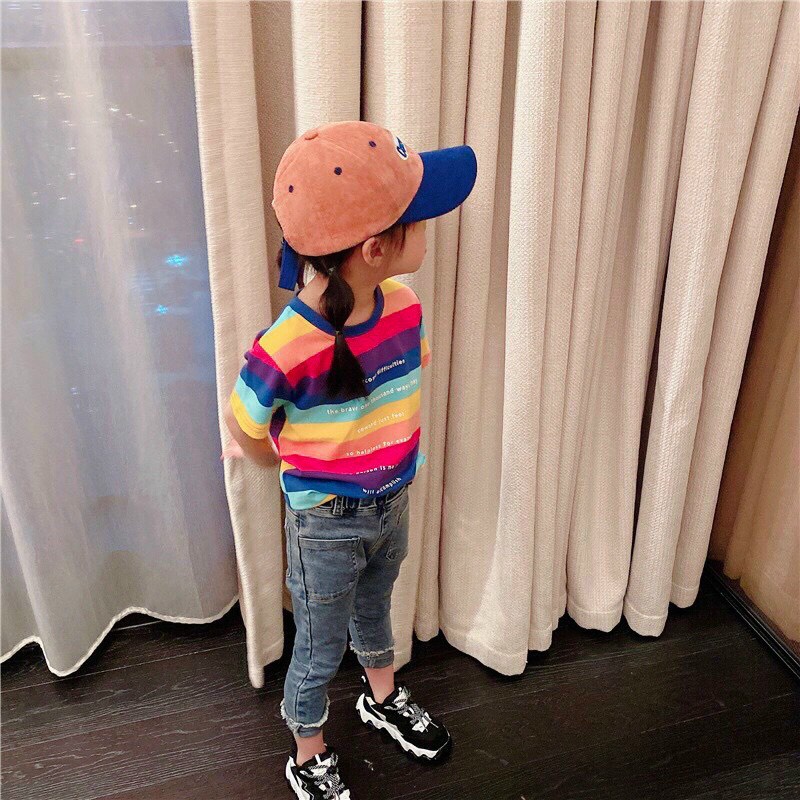 Áo đôi Mẹ và bé Gái chất cotton 4c chính phẩm thoáng mát, mềm mịn