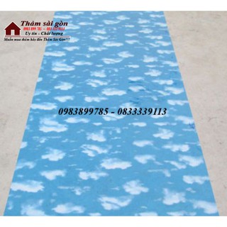 [ khổ 60cm x 5m] decal dán kính mây trời