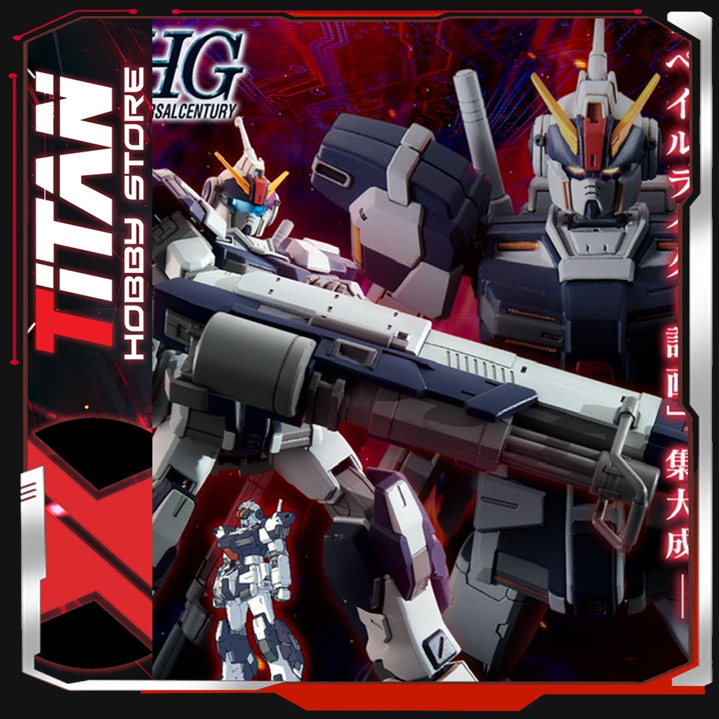 Mô Hình Gunpla  P-Bandai HG 1/144 RX-80PR-2 Pale Rider Cavalry Gundam