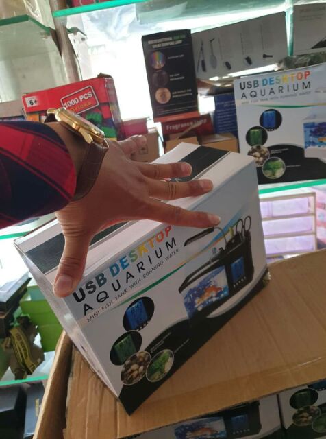 BỂ CÁ MINI USB ĐỂ BÀN THÔNG MINH | BigBuy360 - bigbuy360.vn