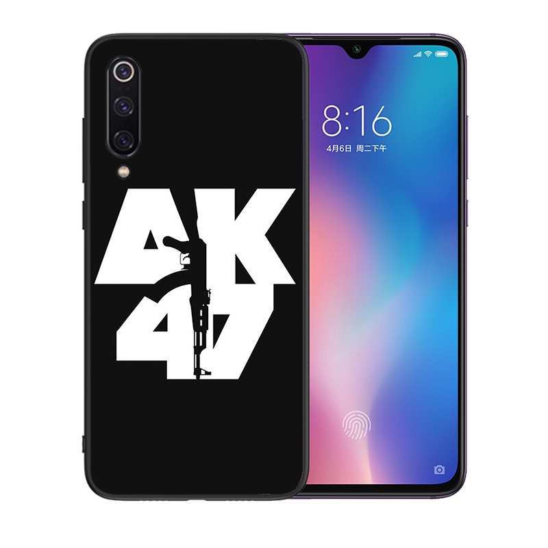 Ốp Lưng Hình Súng Ak47 Cho Điện Thoại Xiaomi Mi 6 Mi 8 9 Se Mi Cc9 F1 Mix 2s Max 3 Gun Guns Ak47