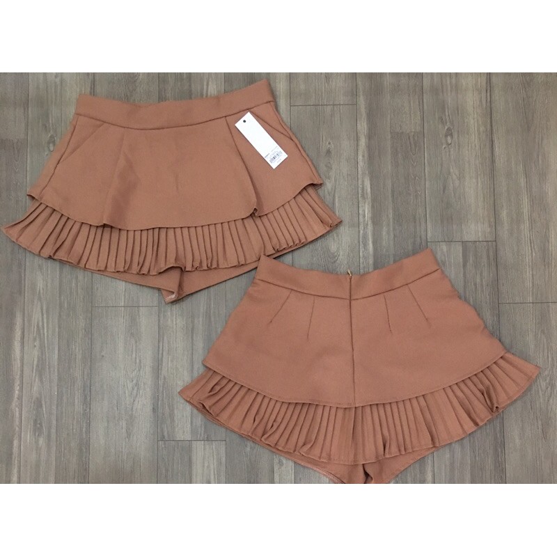 CHÂN VÁY 2 TẦNG XẾP LY DƯỚI (có quần trong) | BigBuy360 - bigbuy360.vn