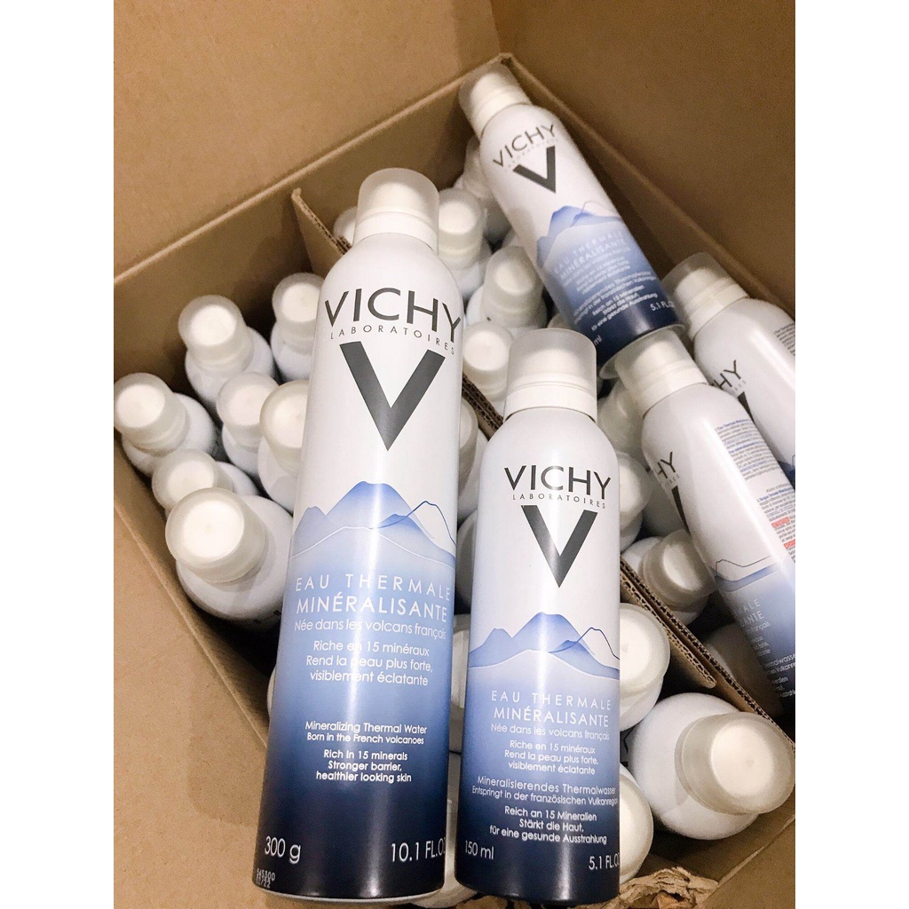 Xịt khoáng Vichy Eau Thermale Mineralizing Thermal Water - sịt khoáng Vichy 50 -150 -300ml