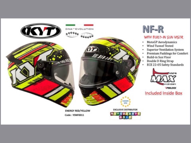 Nón bảo hiểm KYT NF-F fullface
