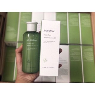 [NEW 2019] Nước Hoa Hồng Trà Xanh Innisfree Green Tea Balancing Skin EX 200ml