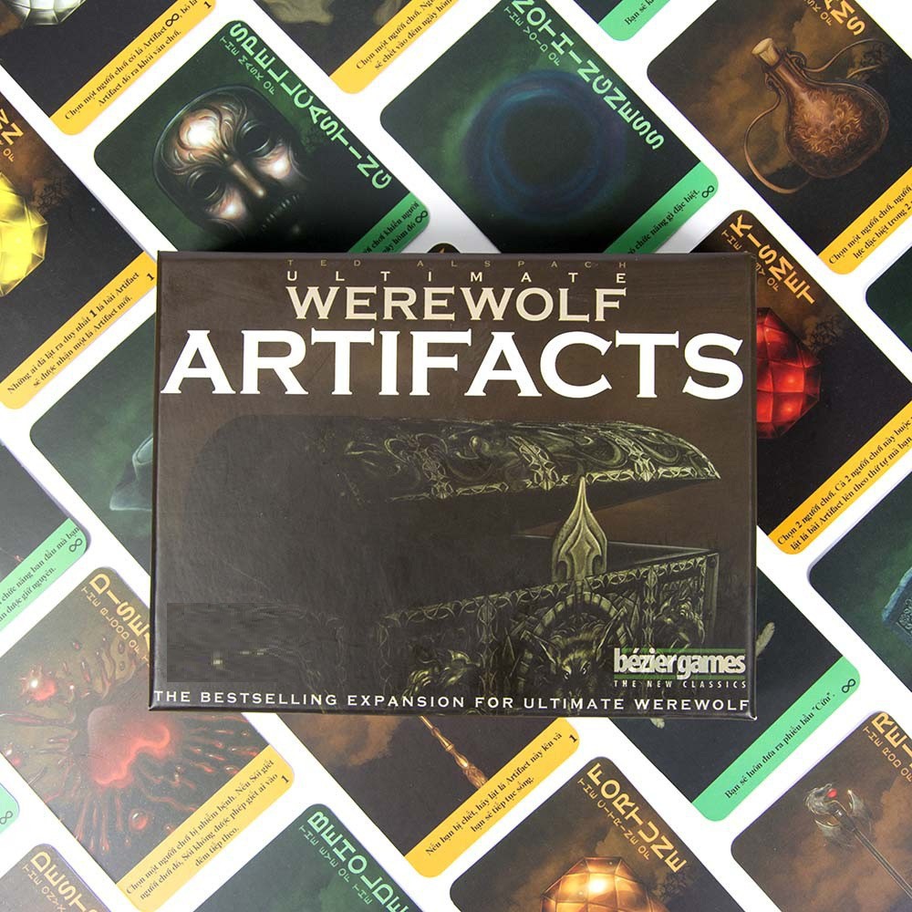 Board Game Ma Sói Artifacts - Bản Mở Rộng của Ma Sói Ultimate Việt Hóa