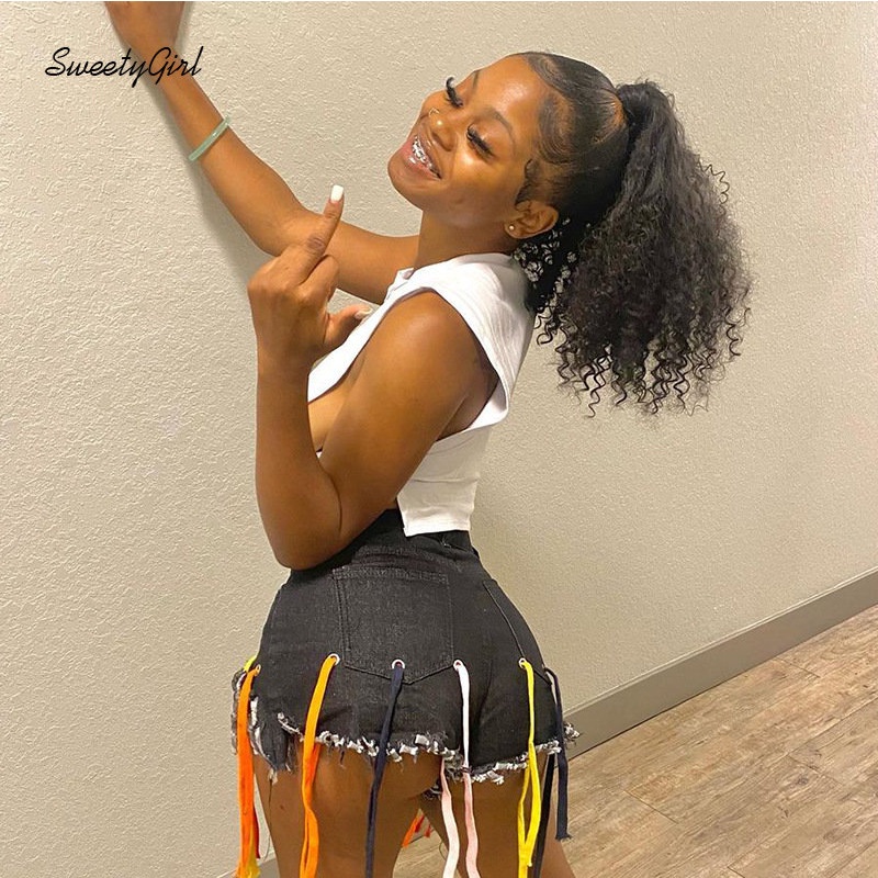 Áo Croptop Sát Nách Cổ Tròn In Chữ Phối Màu Tương Phản Thời Trang 2022 Cho Nữ