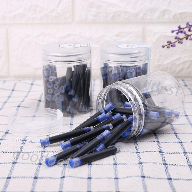 Set 30 Ruột Bút Mực Màu Xanh Đen Ngòi 2.6mm