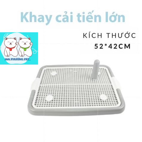 Khay vệ sinh cho chó khay cải tiến lớn