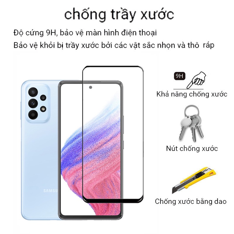 Kính Cường Lực Bảo Vệ Ống Kính Máy Ảnh Cho Samsung A53 A52 A33 A13 A73 A52S A32 5G S22 S21 Plus Ultra S21+ 5G S21
