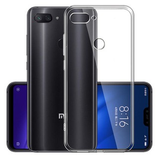 Ốp dẻo trong suốt cho Xiaomi Mi 8 Lite (Hàng loại A)