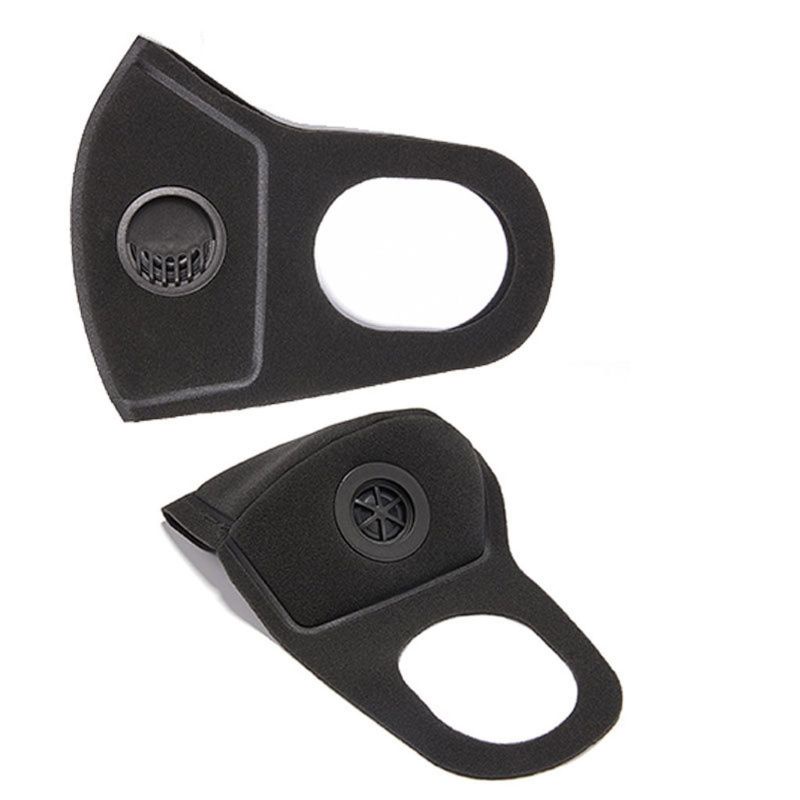 Tấm Lọc Khí Đôi Màu Đen Chống Bụi Chống Gió Có Thể Tái Sử Dụng Cho Nữ